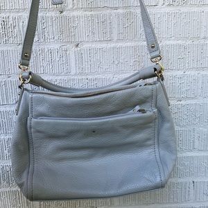 Kate Spade light gray shoulder bag with tag!